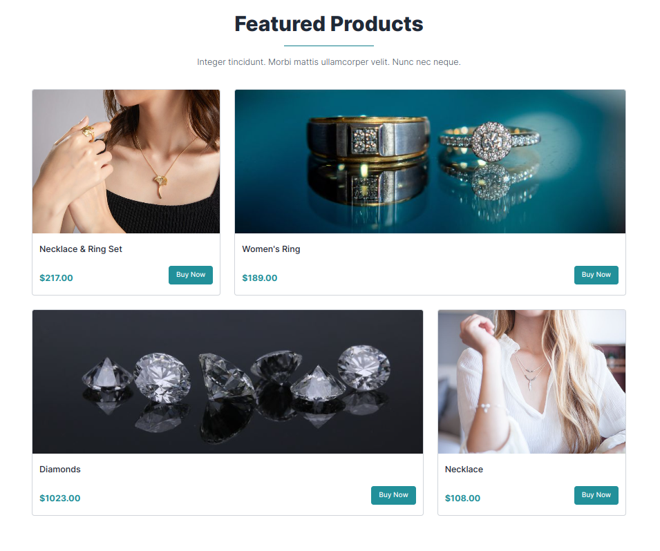 Featured Product Widget
